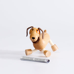 Wooden dog toy – educational toy for 3 year olds