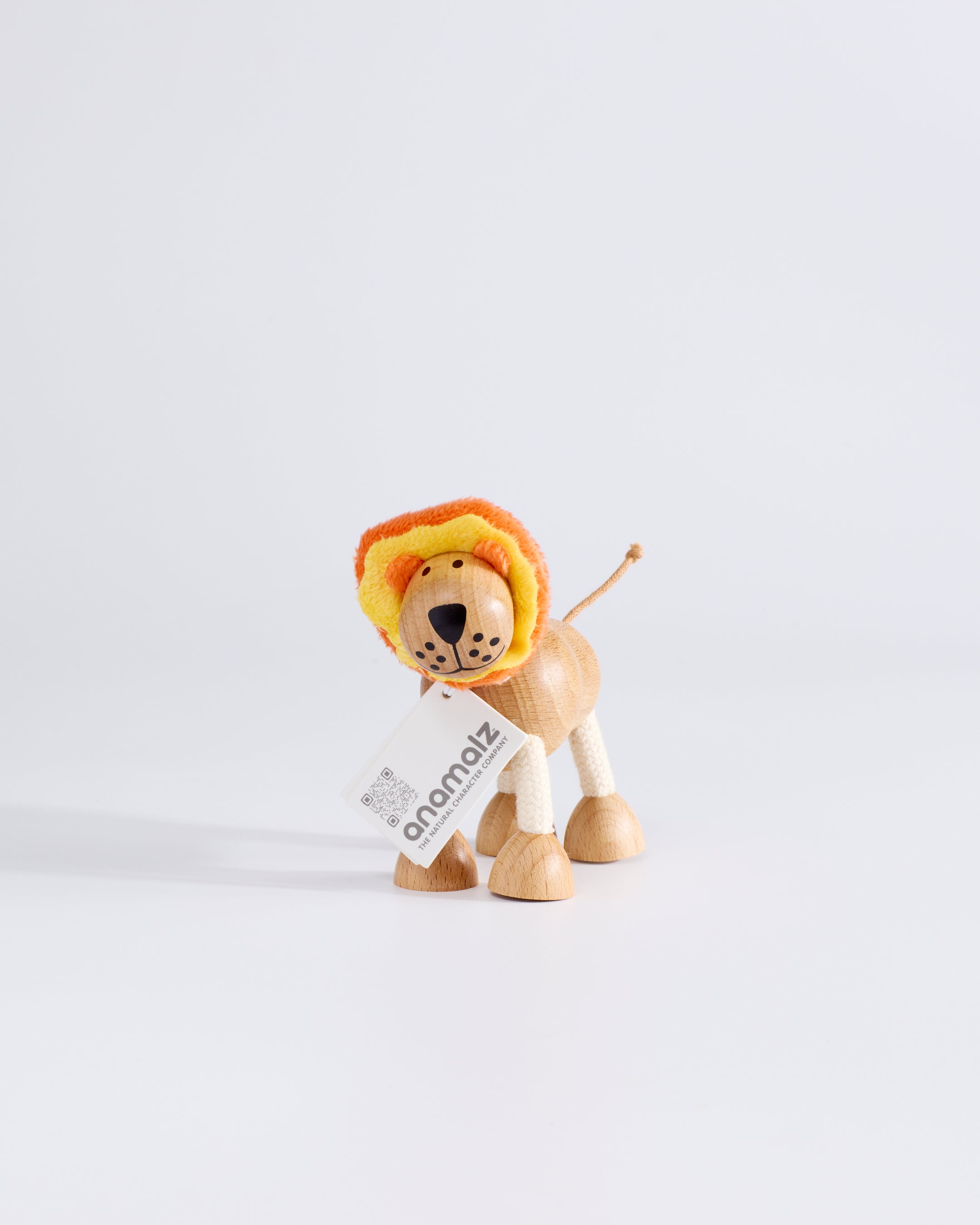Wooden Toy Lion