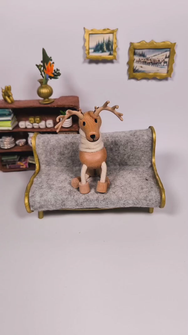 Limited Edition: FREE Sleigh with Reindeer Purchase